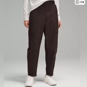 Lululemon Brown Light Utilitech Cargo Pants